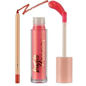 NIB, BASIC BEAUTY GEL LINER/LIP GLOSS KIT.
